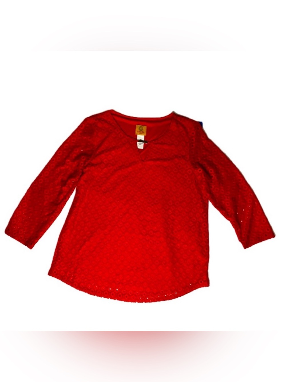 Ruby Rd. Red Tunic Size PM